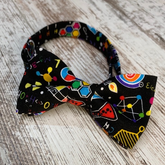 Science bow tie chemistry bow tie science gift science teacher science tie - Picture 5 of 7